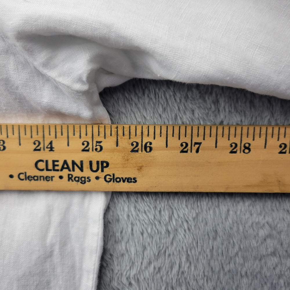 Murano Baird Mcnutt Mens Linen Shirt Size XL Floral Long Sleeve Button Front - Picture 7 of 12
